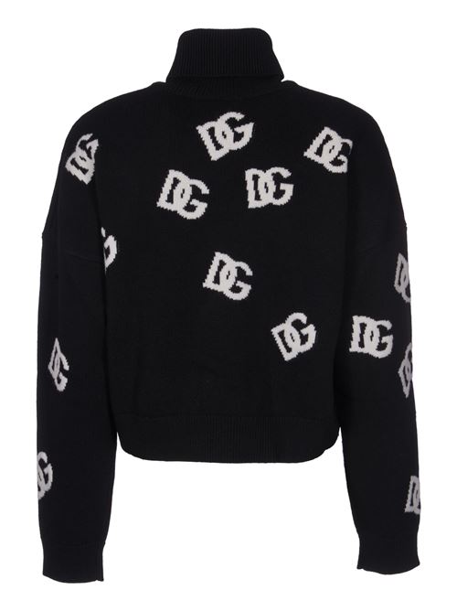 DOLCE&GABBANA MAGLIA JACQUARD CON LOGO DG. DOLCE & GABBANA | FXW11TJCVYXN0004